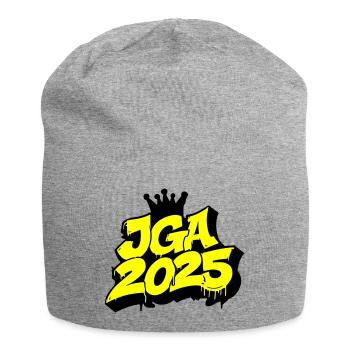 Enterrement de vie de garçon 2025 Enterrement de vie de garçon - Bonnet en jersey - gris chiné - Devant