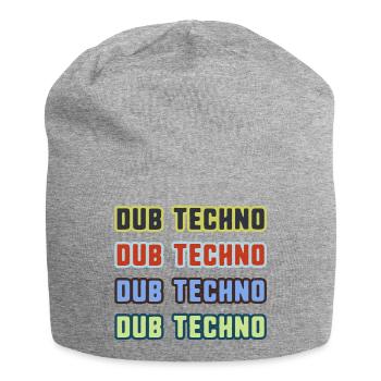 Dub Techno Kaléidoscope - Bonnet en jersey - gris chiné - Devant