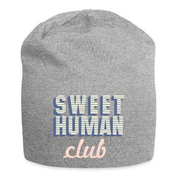 Sweet Human Club Logo - Jersey-Beanie - Grau meliert - Vorne