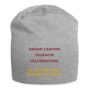Le Massegros Causse Gorges Lozère - Grand Canyon - Bonnet en jersey - gris chiné - Devant