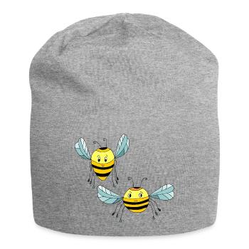 Insectes - Bonnet en jersey - gris chiné - Devant