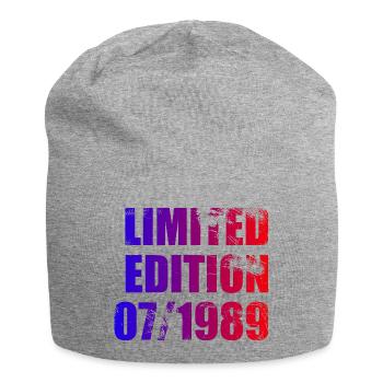 35th Birthday Limited Edition 07/1989 - Jersey Beanie - heather grey - Front
