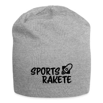 SPORTS-RAKETE – Sportler Fitness Sport - Jersey-Beanie - Grau meliert - Vorne