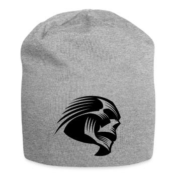 Skull modern art (cool skull) - Jersey Beanie - heather grey - Front