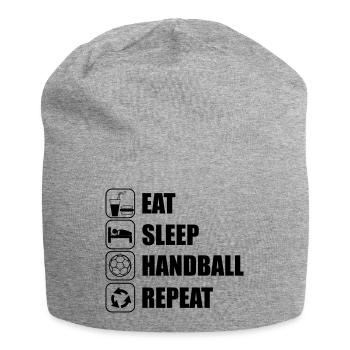 EAT SLEEP HANDBALL - Jersey-Beanie - Grau meliert - Vorne