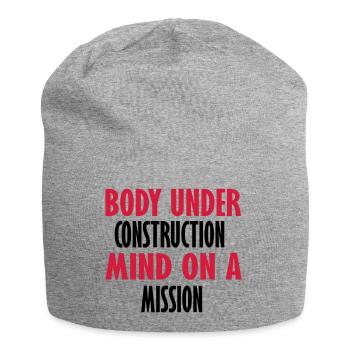 esprit sur une mission - Bonnet en jersey - gris chiné - Devant