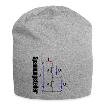 Elektrotechnik Shirt - Jersey-Beanie - Grau meliert - Vorne