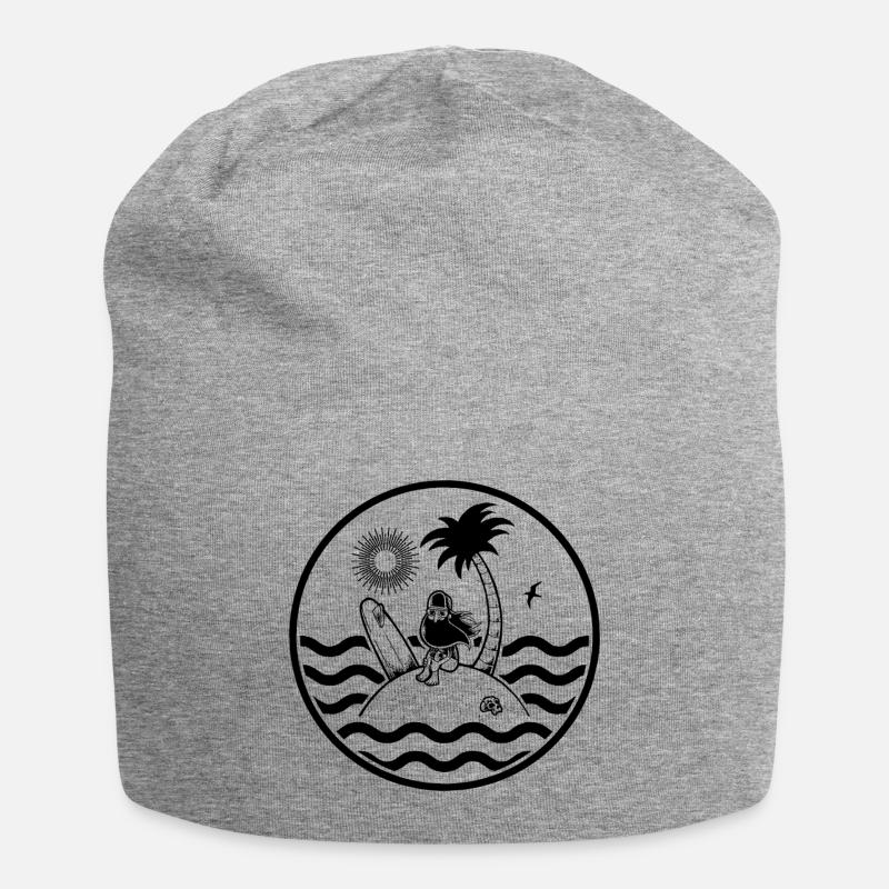 Castaway - Jersey Beanie - heather grey