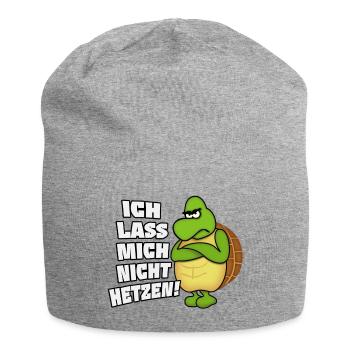 I let not rush me! - Jersey Beanie - heather grey - Front