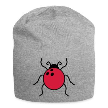 bowling sport verein kegeln kegelbahn bowlingbahn - Jersey-Beanie - Grau meliert - Vorne