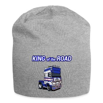 Roi de la route - Bonnet en jersey - gris chiné - Devant