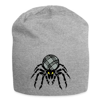 petanque araignee kugel - Jersey-Beanie - Grau meliert - Vorne