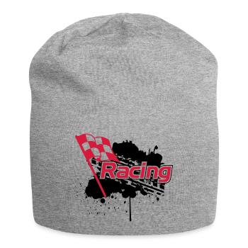 Racing - Jersey-Beanie - Grau meliert - Vorne