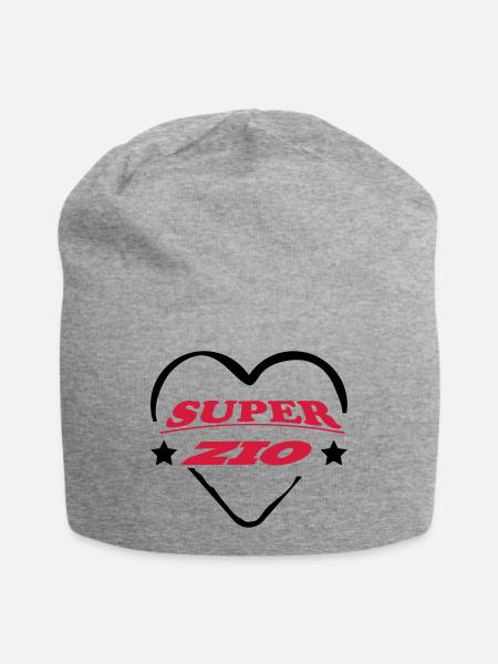 Super zio 222 - Jersey Beanie - heather grey