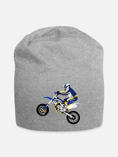Supermoto - Jersey-Beanie - Grau meliert