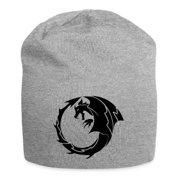 dragon_001 - Jersey Beanie - heather grey - Front