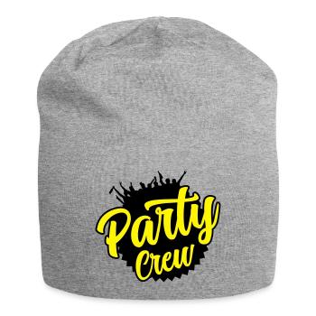 party crew - Jersey-Beanie - Grau meliert - Vorne