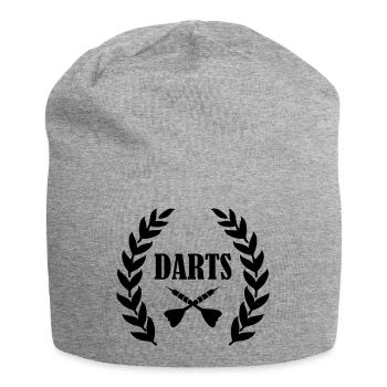 darts - Jersey-Beanie - Grau meliert - Vorne