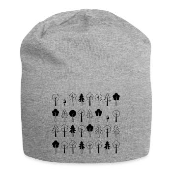 Orientierungslauf [01.1] [orienteering] [V] - Jersey-Beanie - Grau meliert - Vorne