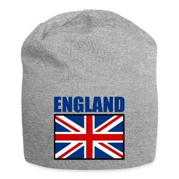 angleterre - Bonnet en jersey - gris chiné - Devant