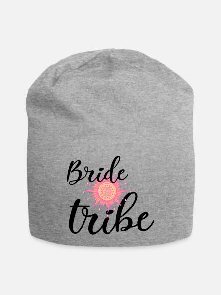 Bride tribe - Jersey-Beanie - Grau meliert