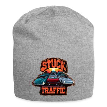 TRAFFIC JAM - Jersey Beanie - heather grey - Front