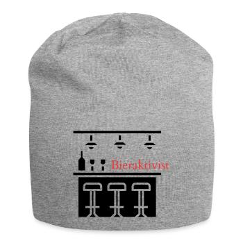 Bieraktivist! Party, Mallorca, Karneval, JGA! - Jersey-Beanie - Grau meliert - Vorne