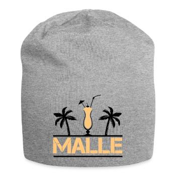 malle - Bonnet en jersey - gris chiné - Devant