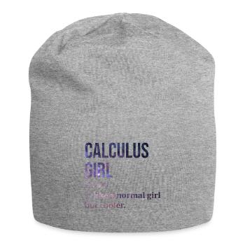 Calcul différentiel Calcul différentiel Calcul - Bonnet en jersey - gris chiné - Devant