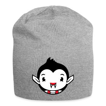 Duck Vampire Halloween Costume Bloodsucker Monster - Jersey Beanie - heather grey - Front