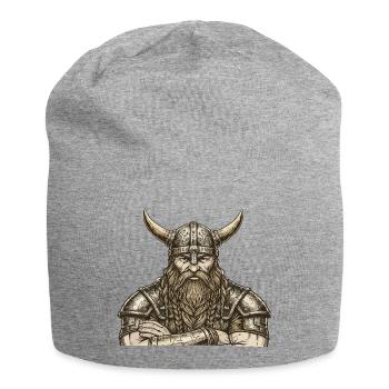 Légende viking viking marin Odin Raven Fighter - Bonnet en jersey - gris chiné - Devant