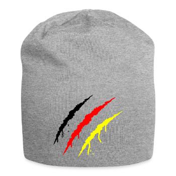 krallen_deutschland - Jersey Beanie - heather grey - Front