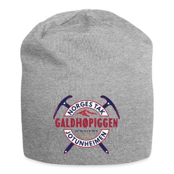 Galdhøpiggen Norway – European Heritage Series - Jersey Beanie - heather grey - Front