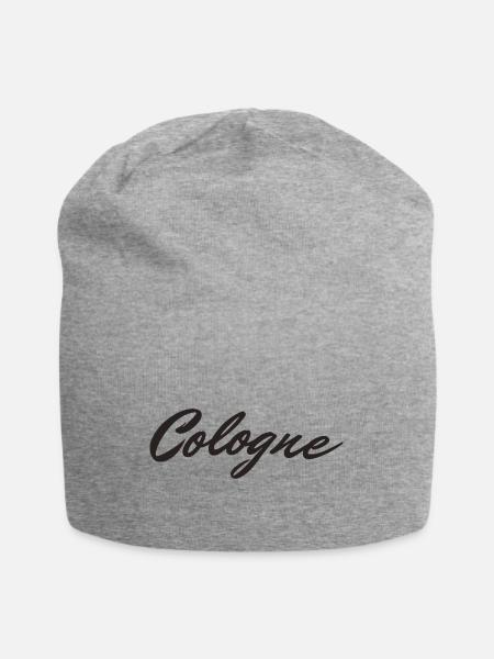 Cologne - Jersey-Beanie - Grau meliert