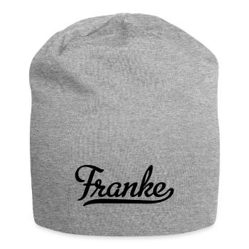 Franke - Jersey-Beanie - Grau meliert - Vorne
