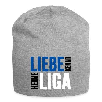 LIEBE KENNT KEINE LIGA - Jersey-Beanie - Grau meliert - Vorne
