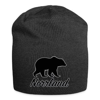 Norrland Bear Sverige Northern Sweden Sweden - Jersey Beanie - charcoal grey - Front