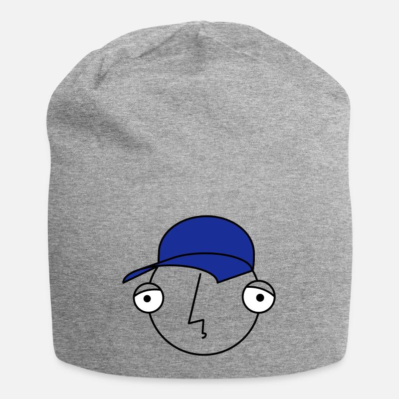 Boiteuse-o - Bonnet en jersey - gris chiné