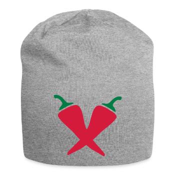 Chili - Jersey-Beanie - Grau meliert - Vorne