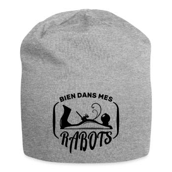 Menuisiers et Ébénistes bien dans ses rabots - Bonnet en jersey - gris chiné - Devant
