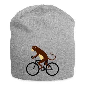 bike - Jersey Beanie - heather grey - Front