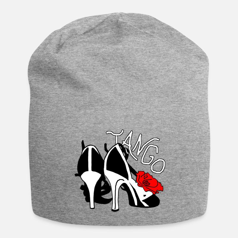 Tango - meine Leidenschaft! Tanzen! Dance! - Jersey-Beanie - Grau meliert