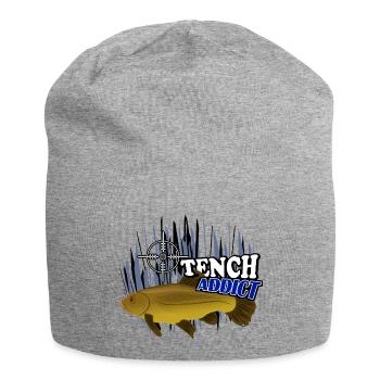 Schleie - Jersey-Beanie - Grau meliert - Vorne