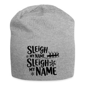 Sleigh My Name - Jersey Beanie - heather grey - Front