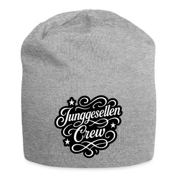 Junggesellen Crew - Jersey-Beanie - Grau meliert - Vorne
