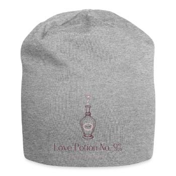 Love Potion No. 9% – Lustiges Liebestrank Design  - Jersey-Beanie - Grau meliert - Vorne