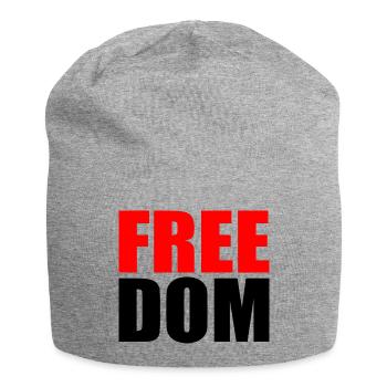 Freedom - Jersey Beanie - heather grey - Front