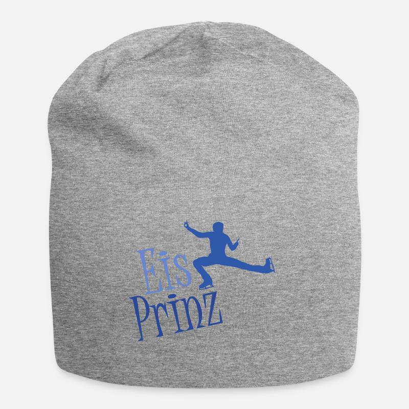 Eisprinz - Jersey-Beanie - Grau meliert