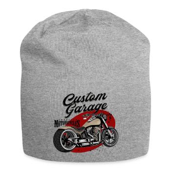American Motorcycle Custome Garage - Jersey-Beanie - Grau meliert - Vorne