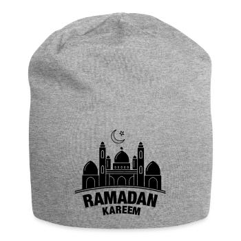 Mosquée Ramadan Kareem - Bonnet en jersey - gris chiné - Devant
